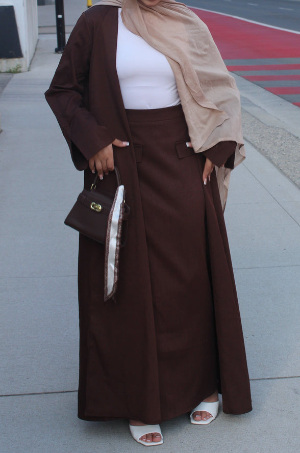 Sahara Abaya & Skirt Two Piece